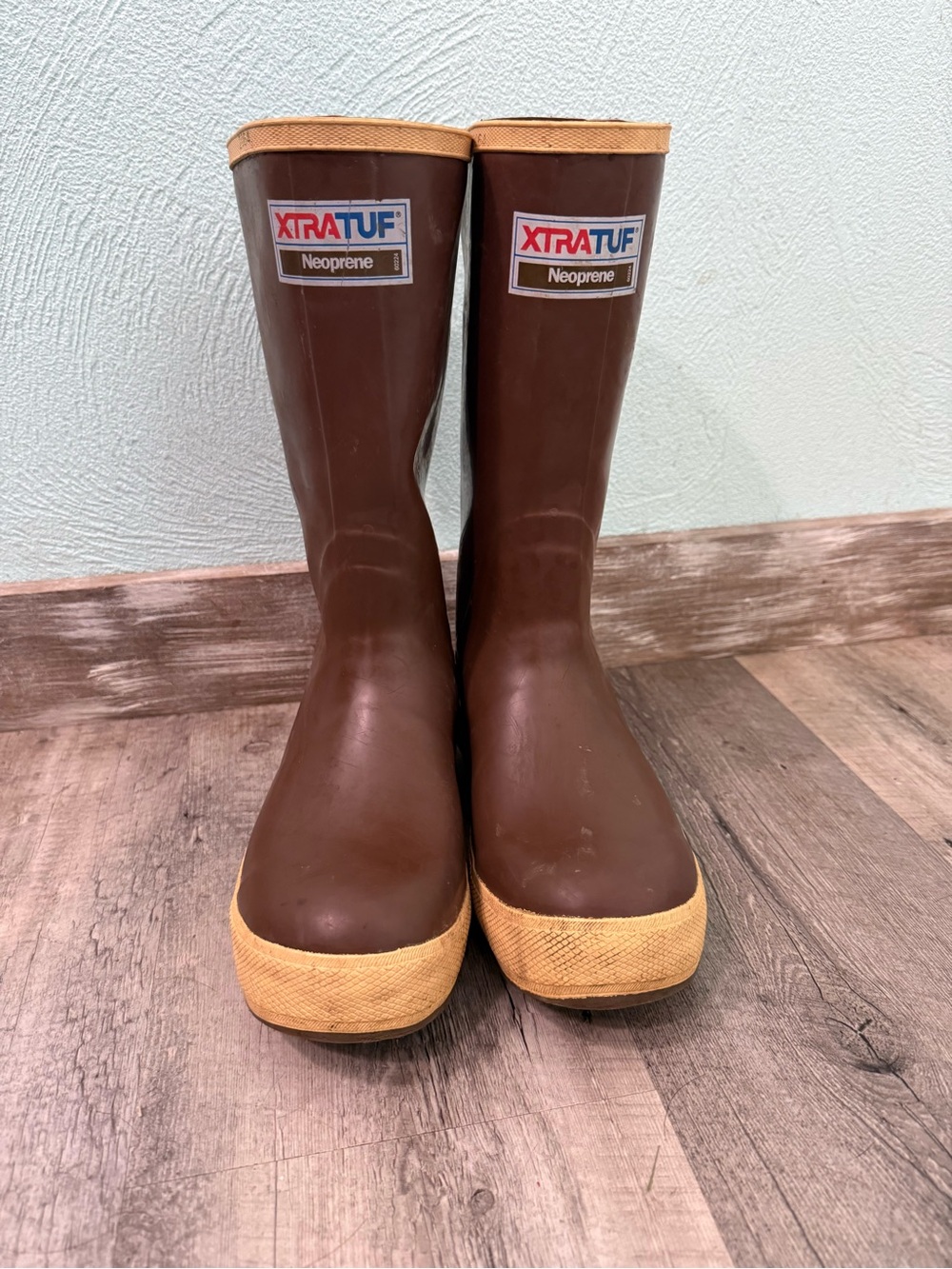 XTRATUF Big Kids Brown Neoprene Rain Boots